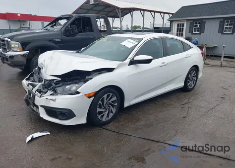 2017 Honda Civic Ex from USA, damaged, VIN 19XFC2F85HE031189